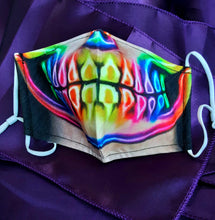 Load image into Gallery viewer, Rainbow Skull Facemask