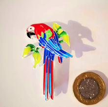 Load image into Gallery viewer, Parrot Brooch
