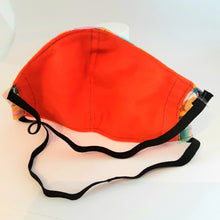 Load image into Gallery viewer, Rainbow Unicorns Facemask Handmade by Barbary Lane
