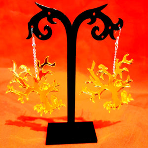 Spooky Tree Mirrored Earrings