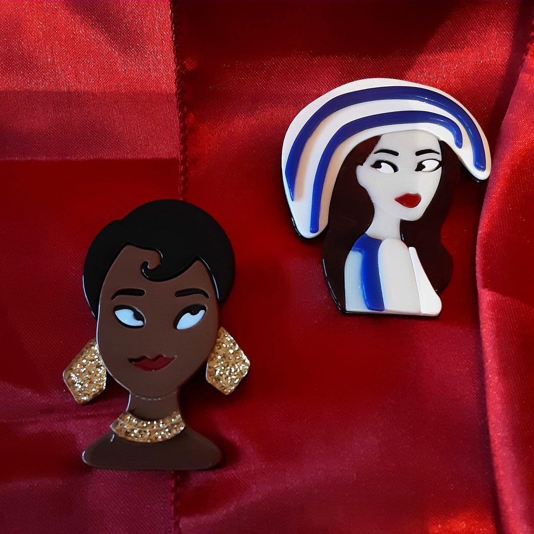 Sassy Gal Brooches